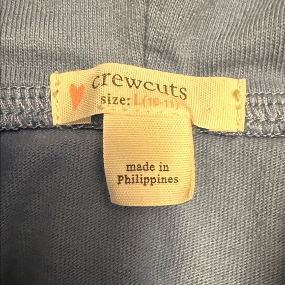 Crewcuts by j.crew Kids Hooded Tops in Blue and Pink EXCELLENT condition. - Picture 3 of 5